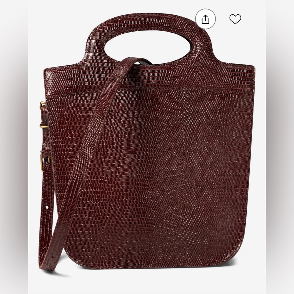 Madewell Leather Textured Crossbody Bag